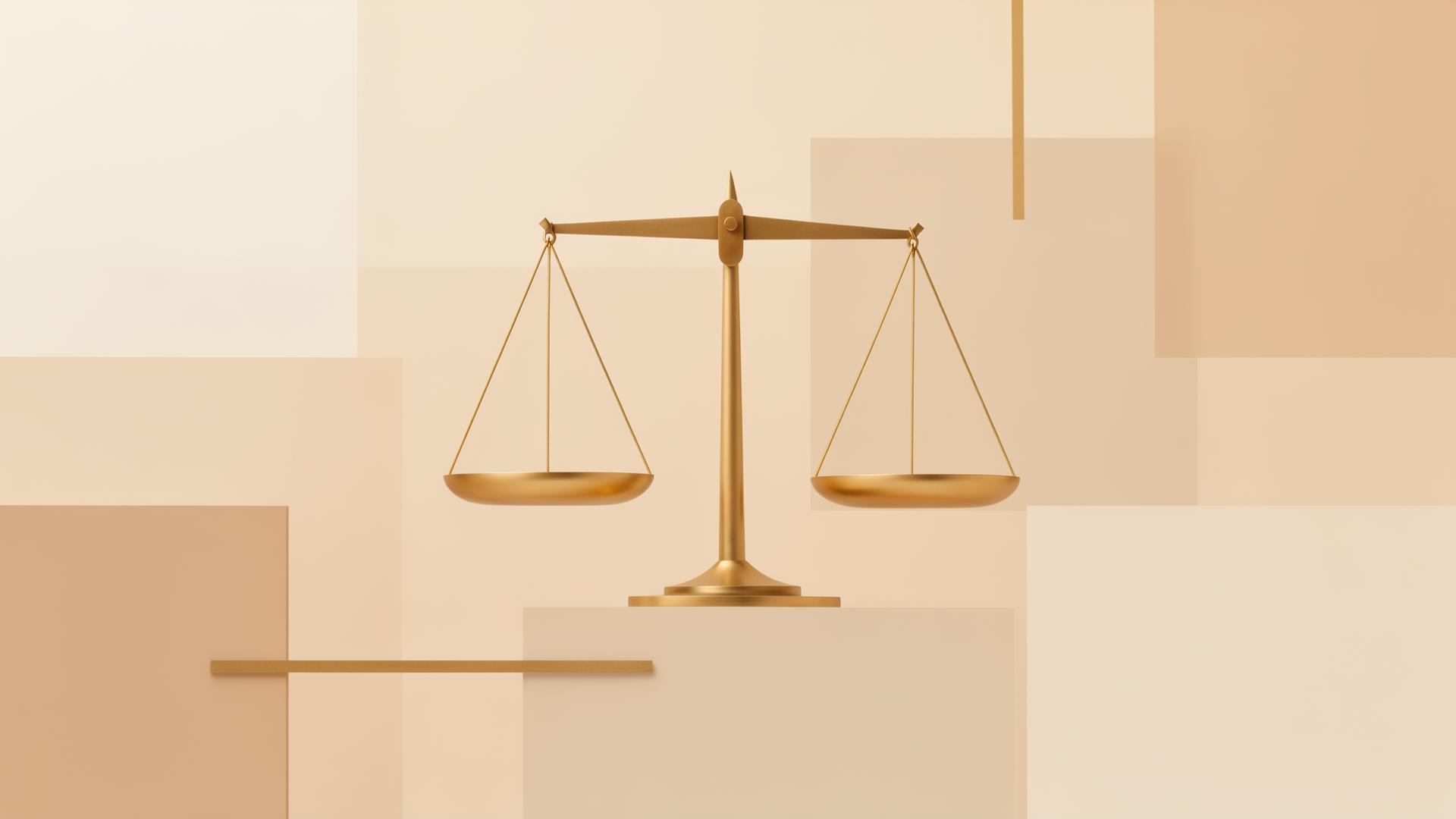 Abstrakte Darstellung zu Kosten und Regelwerken beim Immobilienkauf